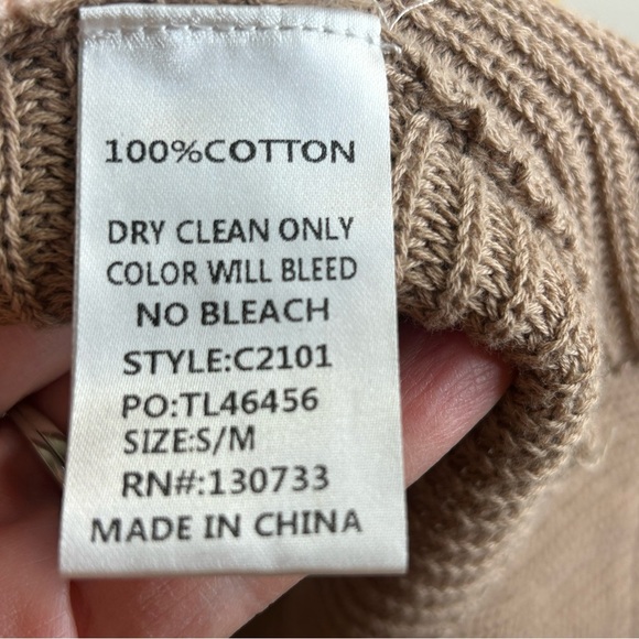 Umgee NWT Pink and Yellow Colorblock Cardigan 100% Cotton Pastel Open Front Cozy - Picture 7 of 11